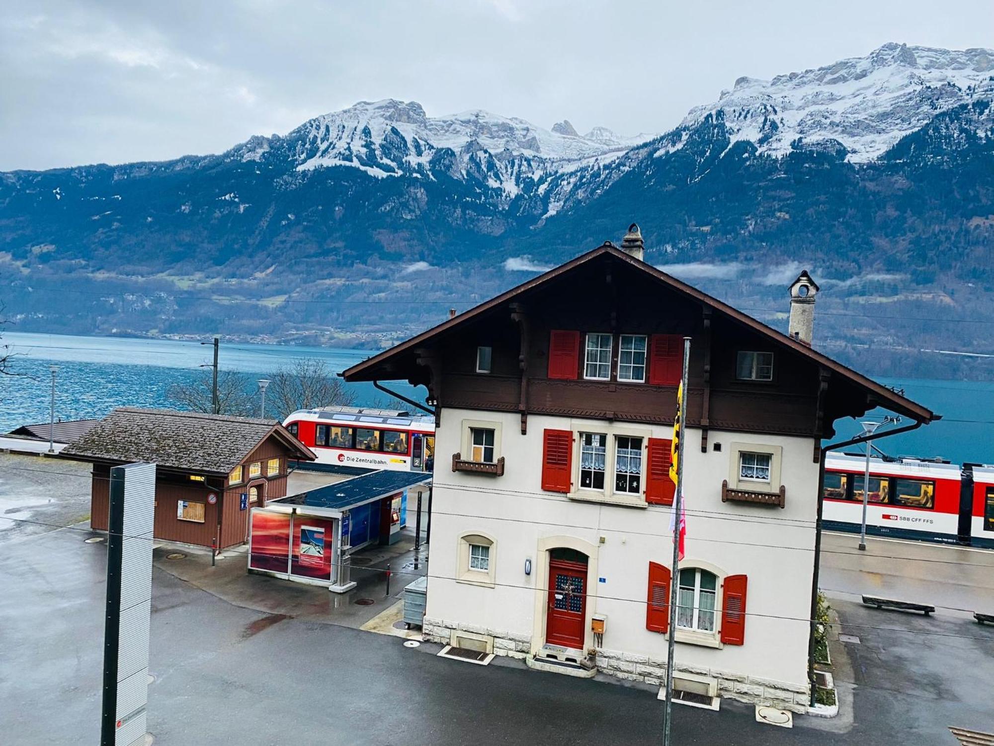 Lake Facing Studio Niederried bei Interlaken Exterior foto